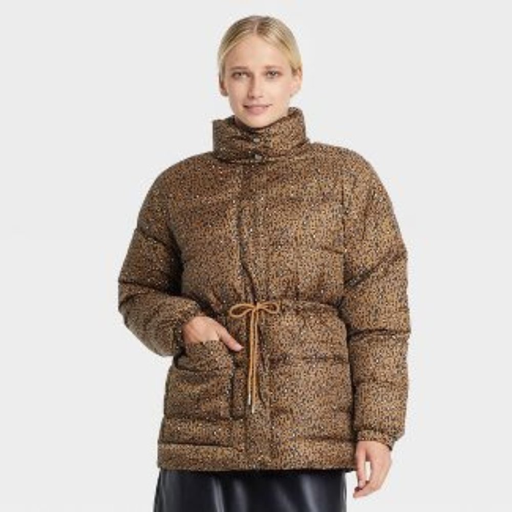 Women's Puffer Jacket - Who What Wear™ - Picture 1 of 8